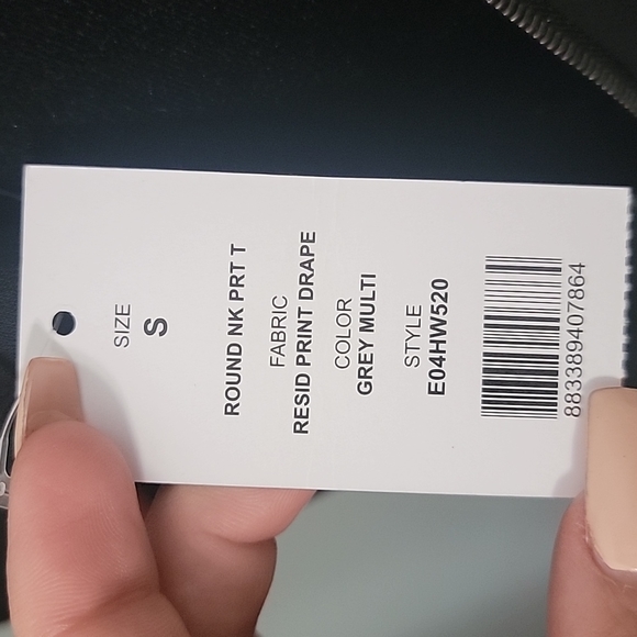 NWT Helmut Lang silky edgy tunic top - Picture 7 of 10